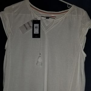 White short sleeve blouse